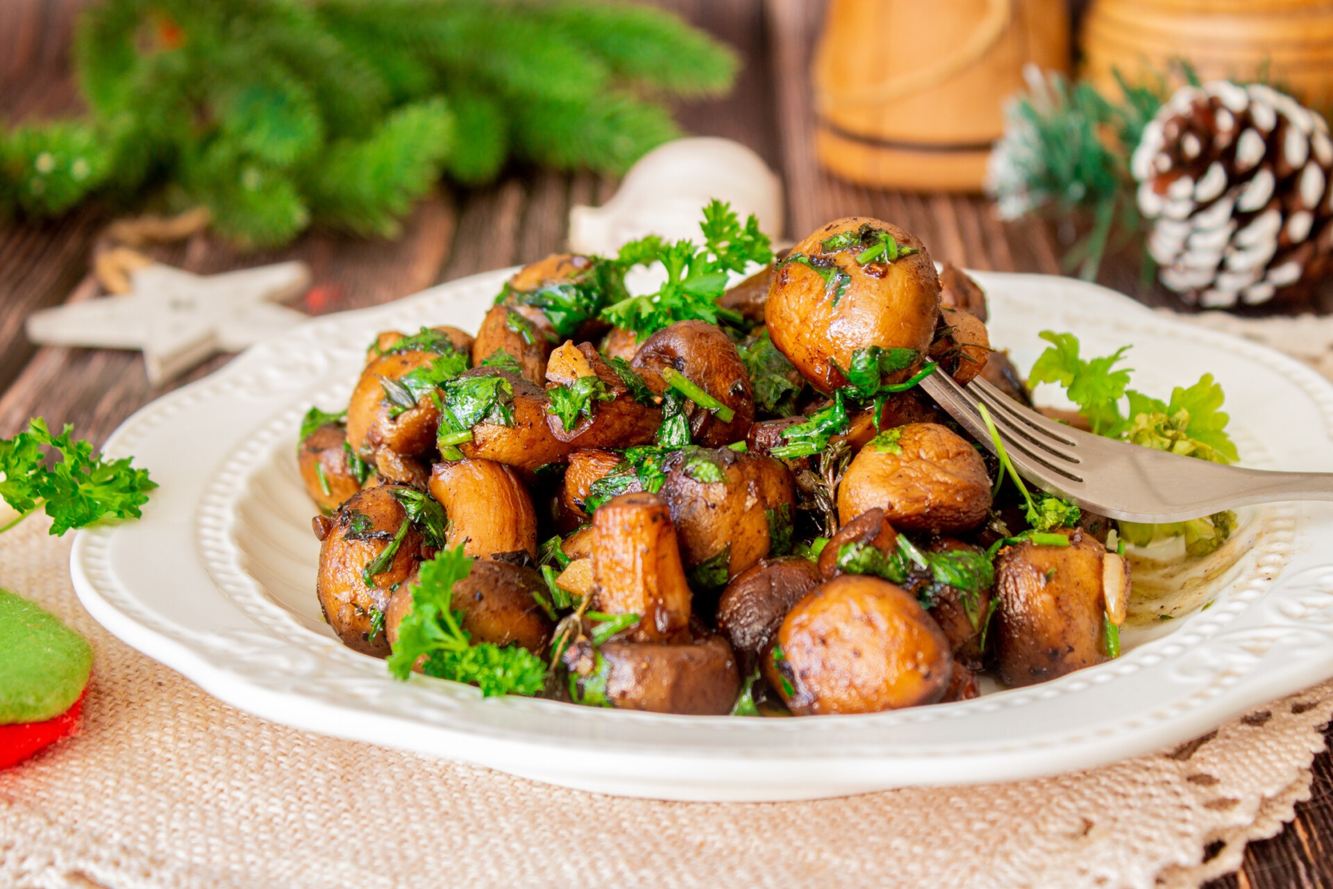 Как правильно жарить грибы